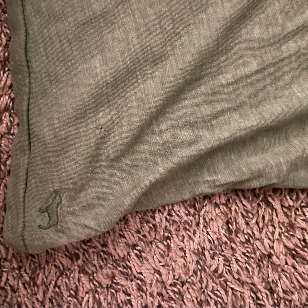 PINK Victoria's Secret Olive Green Short Sleeve Tee